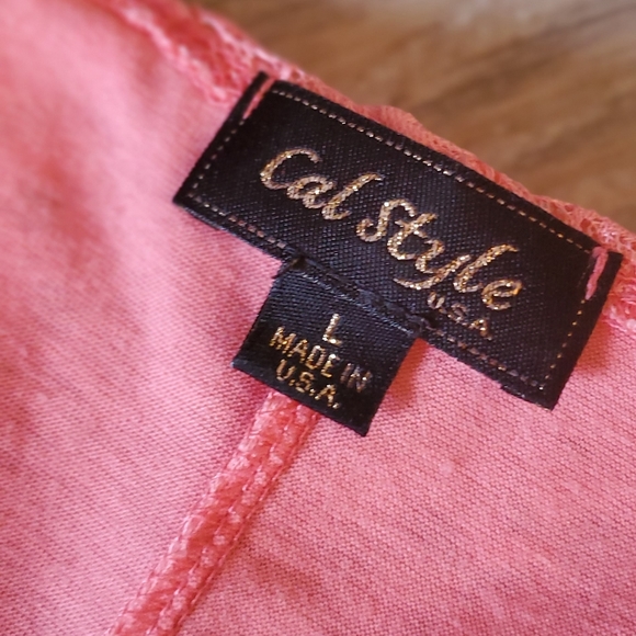 Cal Style Lace Overlay Top - Picture 3 of 4